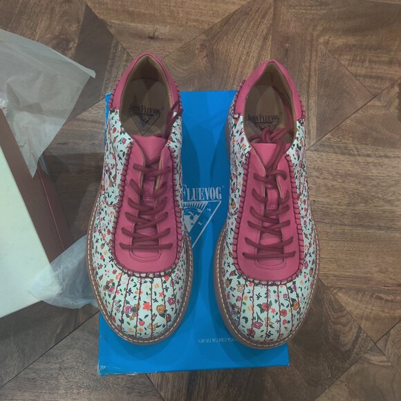 John Fluevog Himeshoes size 12W 10M New